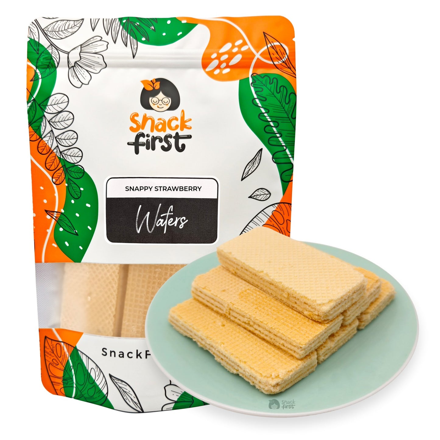 Snappy Strawberry Wafers
