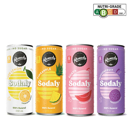Sodaly Prebiotic Soda x 250ml cans