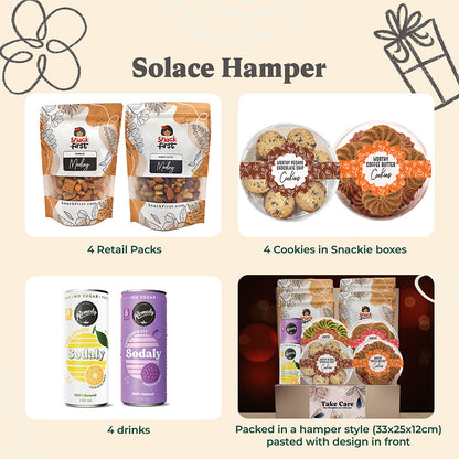 Condolences Sympathy Snack Hampers (With Express Shipping)
