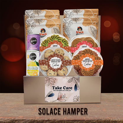 Condolences Sympathy Snack Hampers (With Express Shipping)