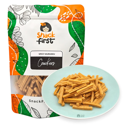 Spicy Murukku Crackers (Deepavali Specials)