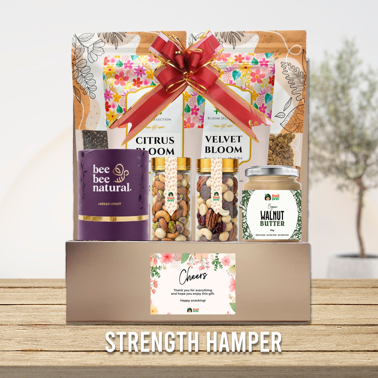 Organic Wellness Snack Hampers (With Express Shipping)