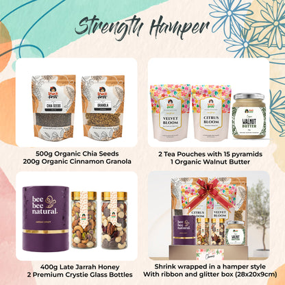 Organic Wellness Snack Hampers (With Express Shipping)