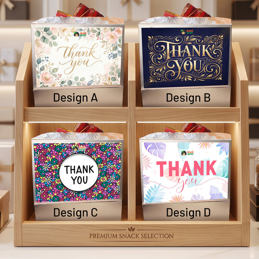 Thank You Sip & Snack Hampers (With Express Shipping)