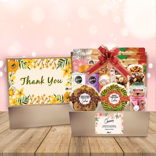 快乐零食/感谢闪光礼品零食盒