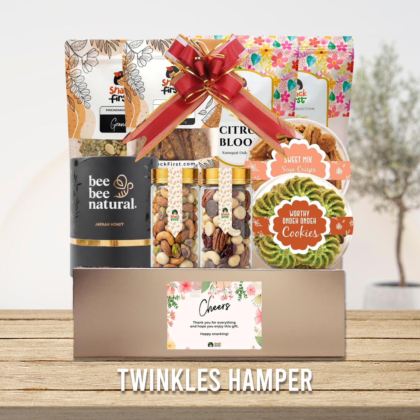 定制闪光礼品零食盒