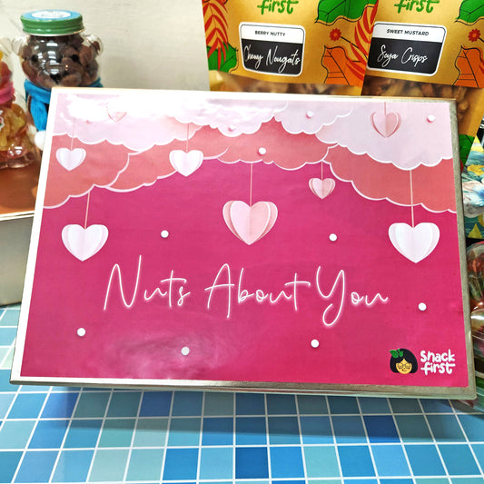Nuts About You Glitter Gift Snack Box (Valentine's / Friendship Day 2024)