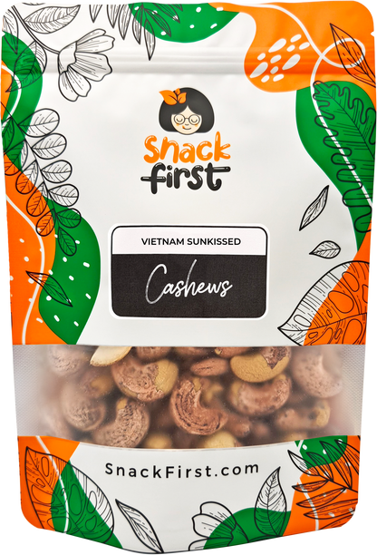 Vietnam Sunkissed Cashews (Roasted with skin)