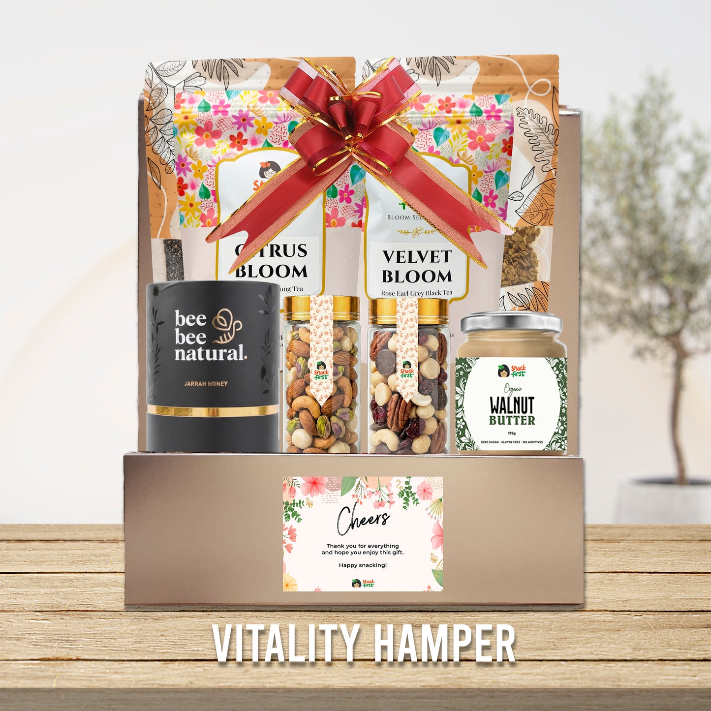 Organic Wellness Snack Hampers (With Express Shipping)