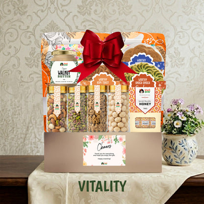 Condolences Organic Wellness Snack Hampers (With Express Shipping)