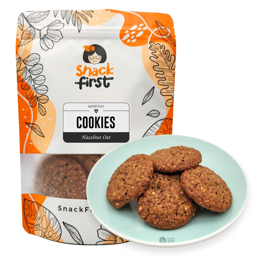 Worthy Hazelnuts Oat Cookies