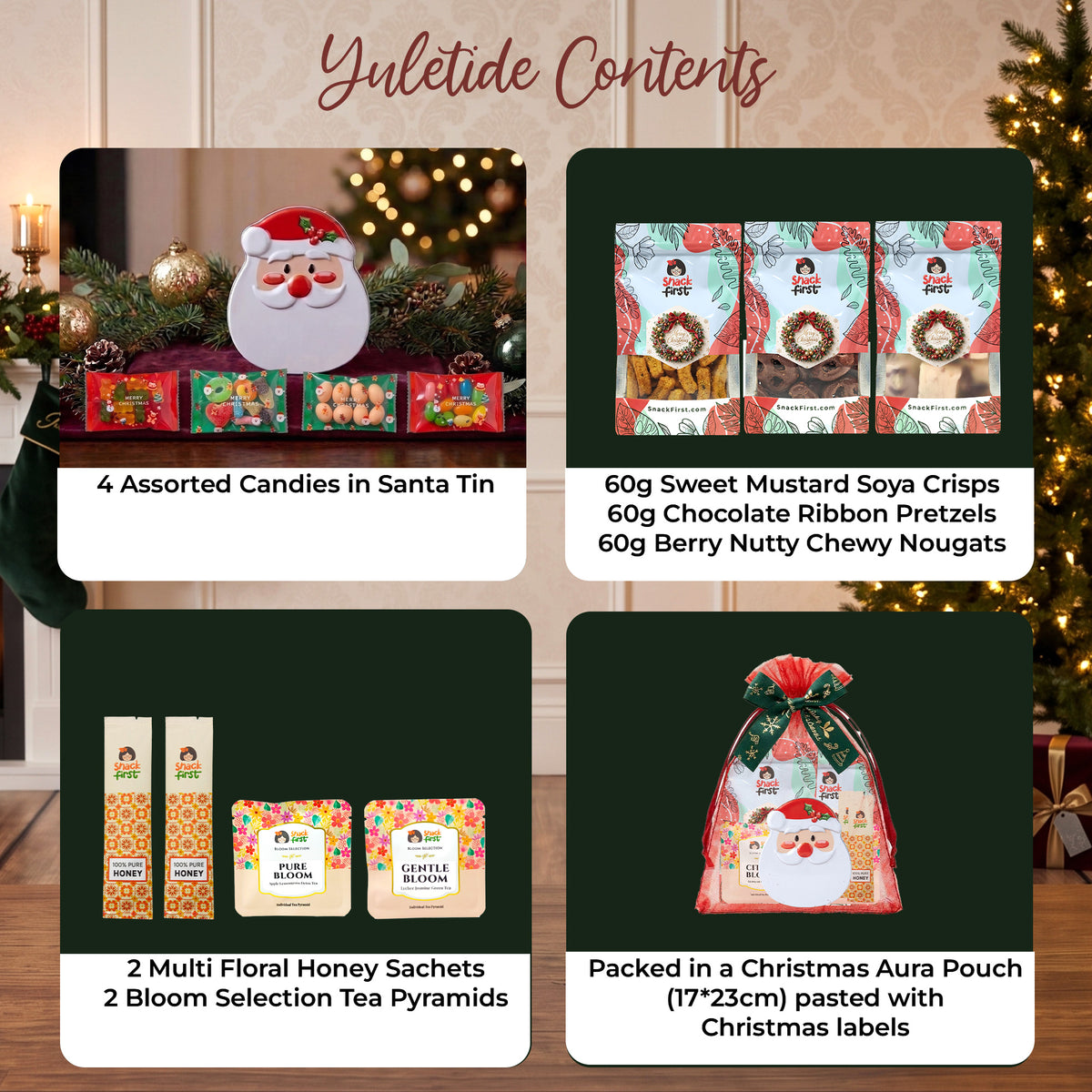 Christmas Bonanza Hampers and Snack Gift Box (Xmas Seasons Greetings 2026)