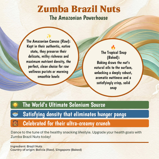 Zumba Brazil Nuts (Raw/Baked)